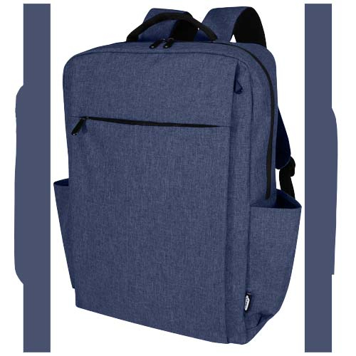 Sac à dos publicitaire écran 15" recyclé GRS 15L Libra Bleu cobalt